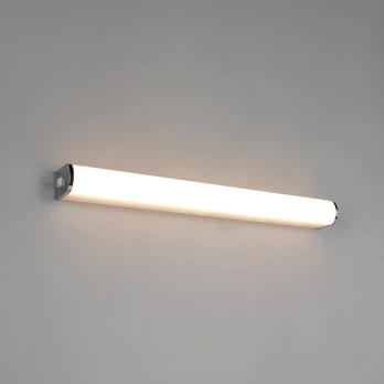 LED sieninis šviestuvas „Giacomo“, plotis 60 cm, chromuotas, metalinis, IP44