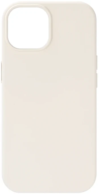 Dėklas ESSENTIALS iPhone 13/14/15 perdirbto silikono „Mag“ galinė dangtelis, baltas