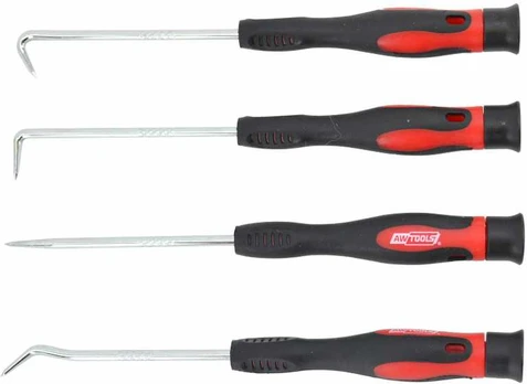 AW-Tools AWTOOLS HACZYKI Z RĘKOJEŚCIĄ 4el.