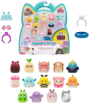 Squishalongs - 2,5 cm 14 Pack S5 (SQAL0268)