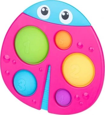 Lavinimo žaislas Dumel Pop It Ladybird 45200, įvairių spalvų