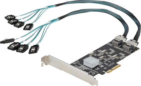 Atminties kortelė Startech.com Pcie Sata valdiklio kortelės
