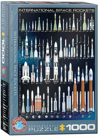 Dėlionė Tarptautinės kosminės raketos 1000