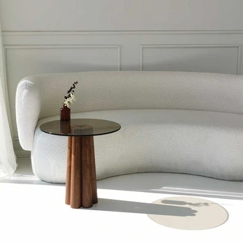 Kavos stalelis Thales - Bronze, Walnut