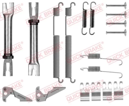 QUICK BRAKE QB105-0053S Brake shoe fitting kit