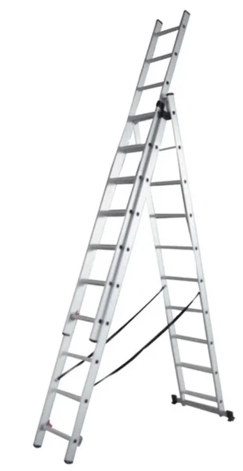 Kopėčios 3 dalių universalios Haushalt BL-E310, 284 - 648 cm