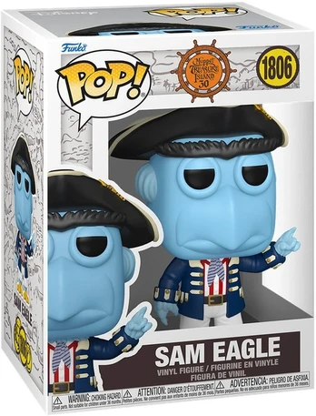 Funko POP figure The Muppet Muppet Treasure Island Sam Eagle