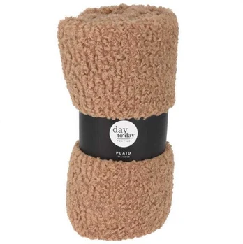 Home Styling Collection Gruby koc boucle TEDDY, 150 x 120 cm