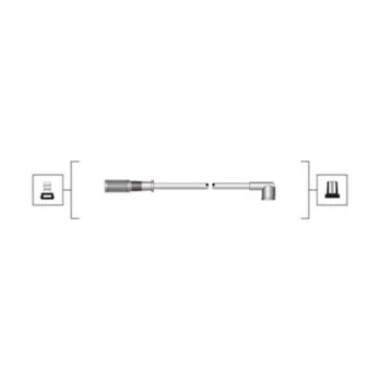 MAGNETI MARELLI 941319170098 Ignition lead set