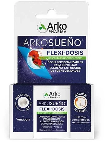 Arkopharma Arkosueño Flexi-Dose 60 Sublingual Tablets