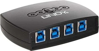 Ecost prekė po grąžinimo Lindy USB 2.0 Switch Classic