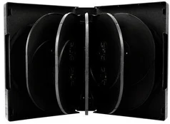 Mediarange Dvd Case For 12 Discs, 39Mm, Juodas