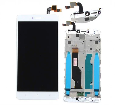 XIAOMI REDMI Note 4 / 4X balta spalva LCD telefono ekranas