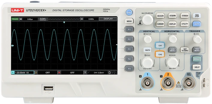 Uni-T osciloskopas UTD2102CEX+