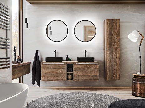 Stalviršis COMAD SANTA FE OAK 89-140-A, ąžuolo