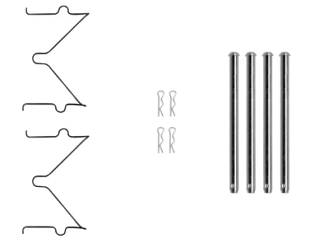 TEXTAR 82542900 Brake pad fitting kit