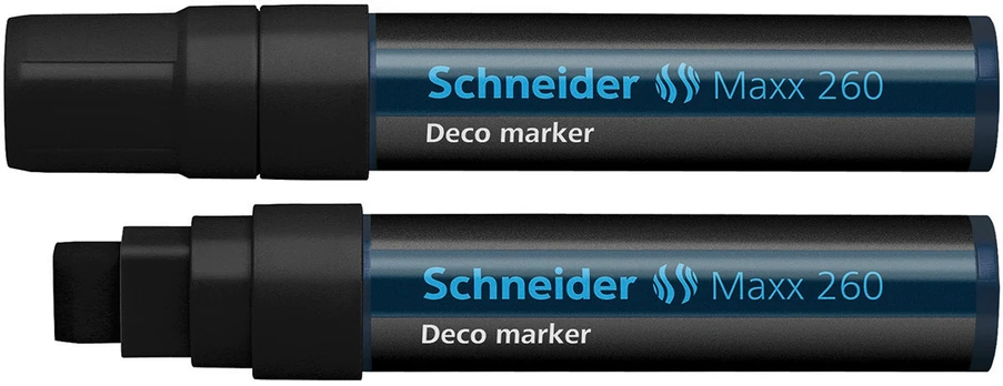 Teksto žymeklis Schneider Maxx 260 65S126001, 5 - 15 mm, juoda