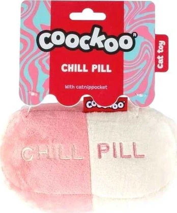 Coockoo Žaislinė pagalvė katėms su katžolės tablete