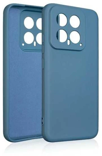 Beline Dėklas Silicone Xiaomi 14 mėlyna/mėlynas