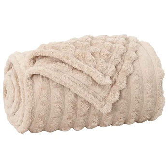 Mesti antklodės 6 pcs Smėlio 150 x 130 cm Flysas