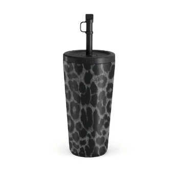 Noir - Travel Mug, 500 ml / Straw