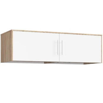 Spintelė Akord S150, balta/rusva, 60 cm x 150 cm x 45 cm