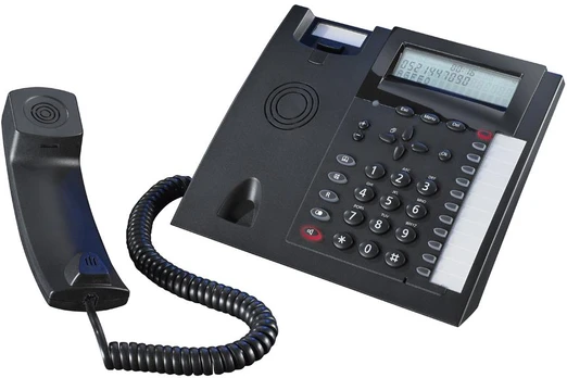 Telefonas stacionarus Agfeo Juodas