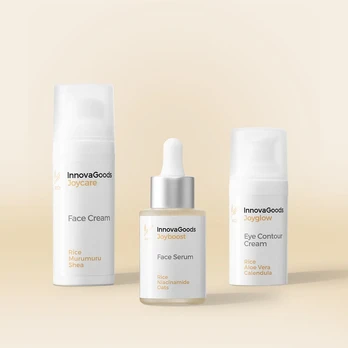 Veido drėkinamasis paketas Rice InnovaGoods