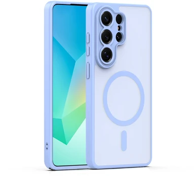 Dėklas Mag Matt case for Google Pixel 10 / 10 Pro light mėlynas big hole