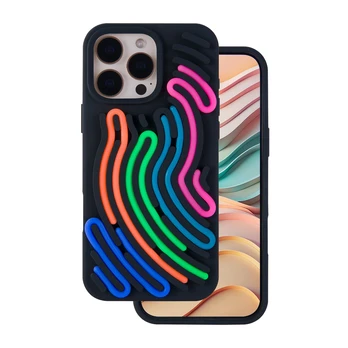 Dėklas Telforceone DIY Snake case for iPhone 16 Pro Max 6,9' juodas
