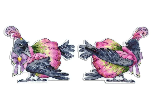 Cross stitch kit "Crow" SR-1144