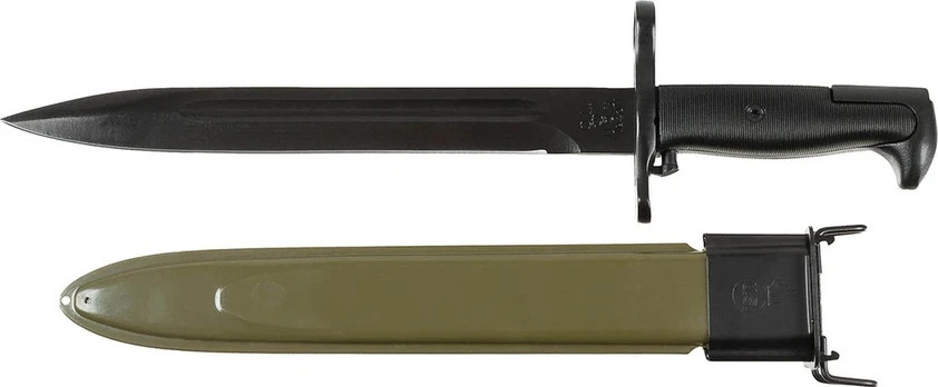 MFH US Bayonet M1 juodas plastikas handle sheath