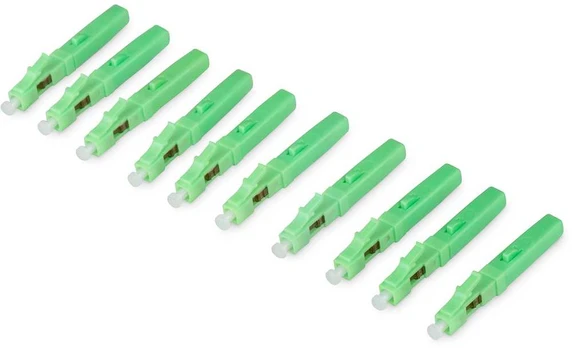 Digitus ZUB Digitus Plug LC/APC LWL-Fast Connector 10vnt