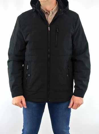 Striukė vyrams Jingpai 68528, juoda, 4XL