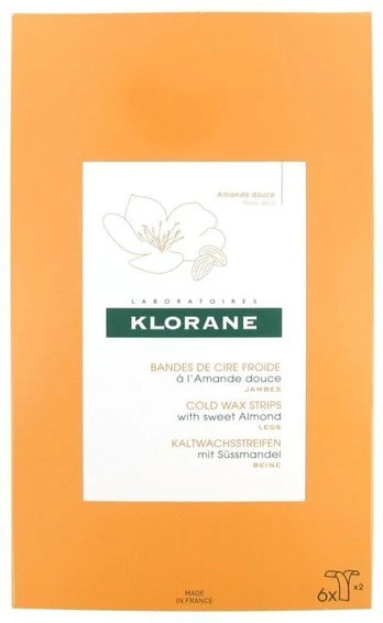Klorane Cold Wax Strips With Sweet Almond 6