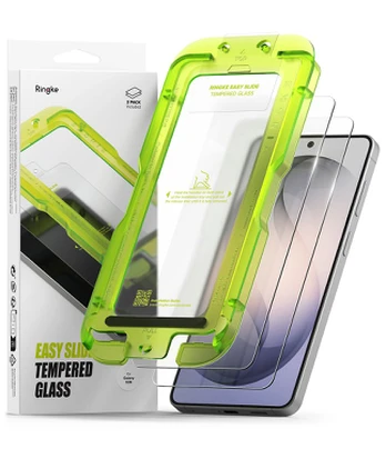 Apsauginis grūdintas stiklas Samsung Galaxy S26 telefonui "Ringke Easy Slide 2-Pack"