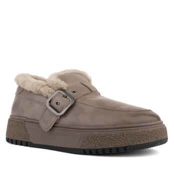 Loaferiai moterims, Pilka, Loafers