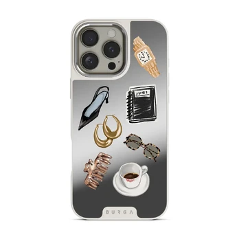 Boss Babe - iPhone 16 Pro Case, Elite Mirror Light (MagSafe) / Silver