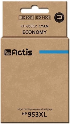 Spausdintuvo kasetė Actis KH-953CR, mėlyna, 25 ml