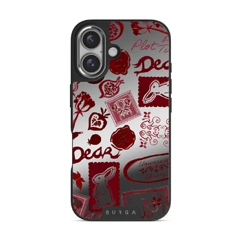 Bookmark - iPhone 16 Case, Elite Mirror Dark (MagSafe) / Silver
