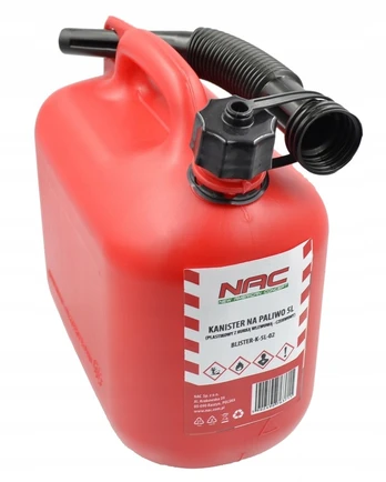 NAC degalų talpa su snapeliu, 5 l