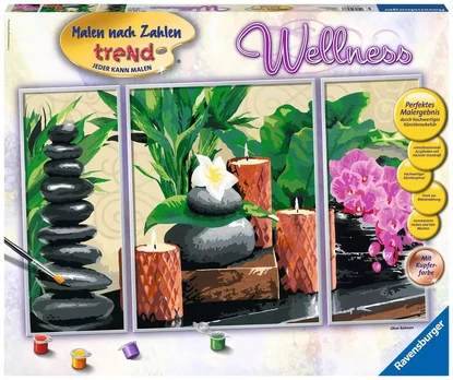 Ravensburger tapyba pagal skaičius „SPA ramybė“, 80×50 cm