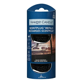 Yankee Candle Electricrefill Juodas Coconut refill 2x18,5 ml