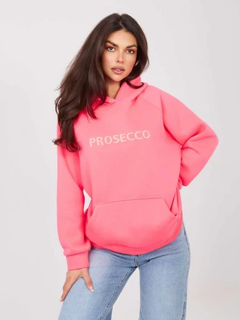 Rue Paris Bluza-RV-BL-A1034.21-fluo rožinis