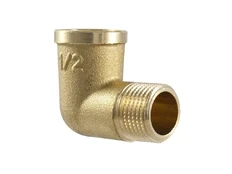 Alkūnė TDM Brass 210P, 90 °, 1", žalvaris kaina