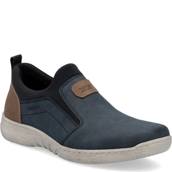 Laisvalaikio bateliai vyrams, Mėlyna, Slipper