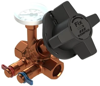 Kemper Group Cirkuliacinis vožtuvas Multi Fix+ su atvamzdžiu 3/4''