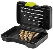 Wolfcraft 17 dalių metalo ir akmens grąžtų rinkinys