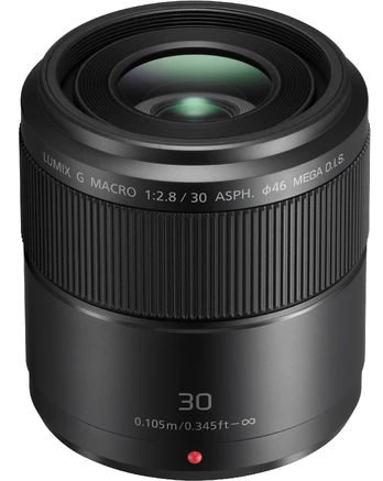 Objektyvas Panasonic Macro 30mm F2.8 ASPH. Mega O.I.S.