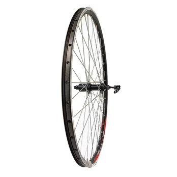 Galinis ratas 28/29" v-brake, 36H, kasetė, QR